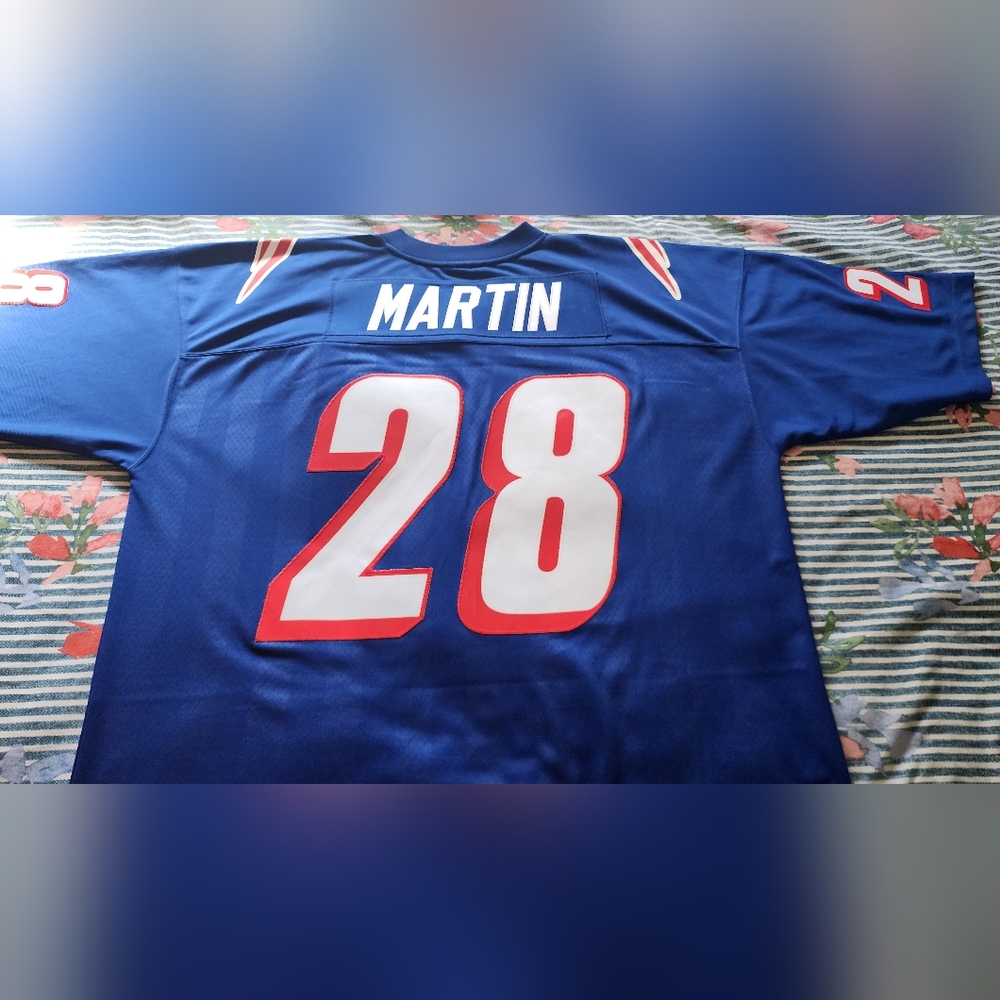 1996 Curtis Martin Mitchell and Ness Patrioys Legacy jersey 52(XXL)